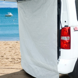 Privacy shower curtain