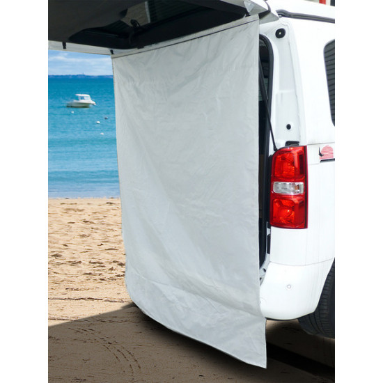 Privacy shower curtain
