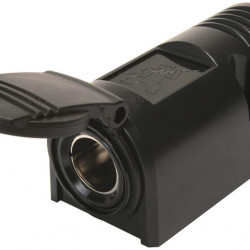 Surface-mounted socket