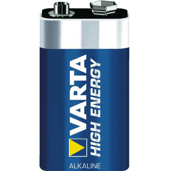 Alkaline battery 9 volt block