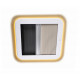 Roof vent with LED lighting 40x40 cm