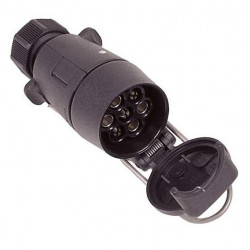 7-pin plastic coupling socket