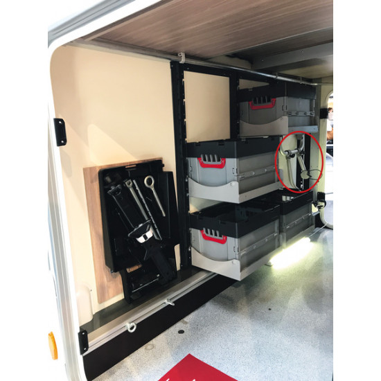 Rear shelf bicycle holder 2