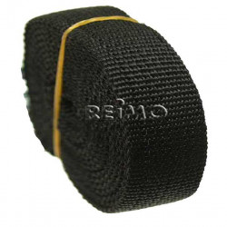 Black ratchet strap, 40mm long