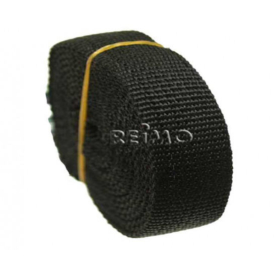 Black ratchet strap, 40mm long