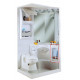 Side cabinet 2000 white/grey