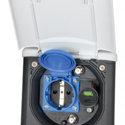 Multifunctional outdoor socket