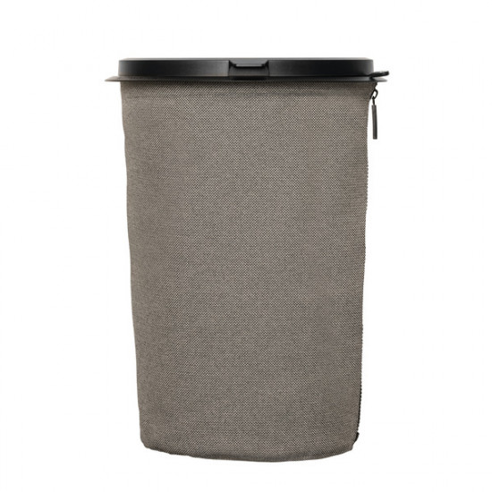 Flextrash waste bin, 3 liters, grey