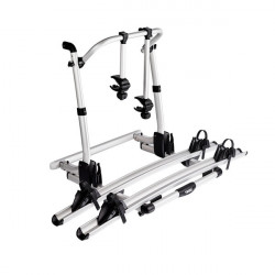 Excellent Short aluminum rear carrier - Suitable for e-bikes - For 2 bikes