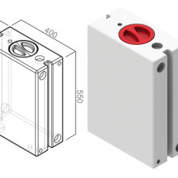 Universal tank compliant with drinking water standards - 38 l