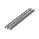 System rail with keder (8mm), silver