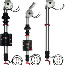 Satellite articulated mast HDM 140 1030 mm