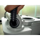SOG ventilation II, type C, for Porta-Potti, white door version