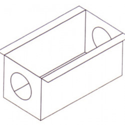Housing for external mounting, 2000 pieces