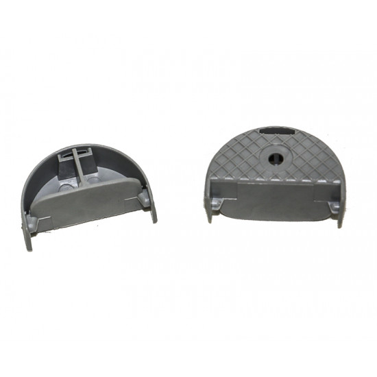 End cap. Lifting table 2pcs. grey