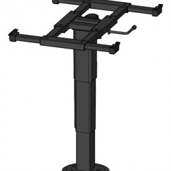 Single-column lifting table 342 - 712 mm