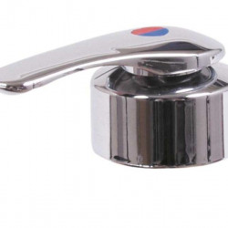 Twist under-counter mixer - chrome