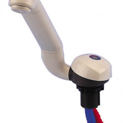 Automatic countertop mixer, grey