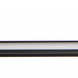 2-in-1 LED surface-mounted linear light including two adjustable LED spotlights