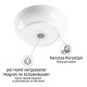 Porcelain Magnetic Food Bowl - White