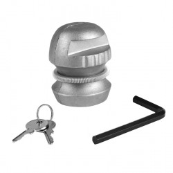 Anti-theft device for the caravan's coupling jaw