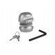 Anti-theft device for the caravan's coupling jaw
