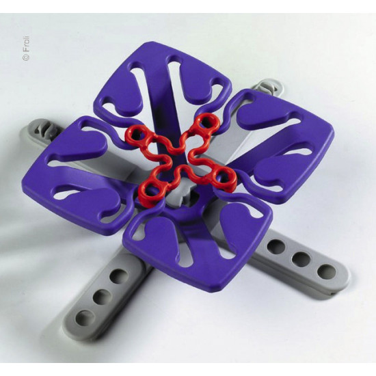 Froli Bed System Star Additional Package: 12 elements + 12 bases + 2 tension crosses