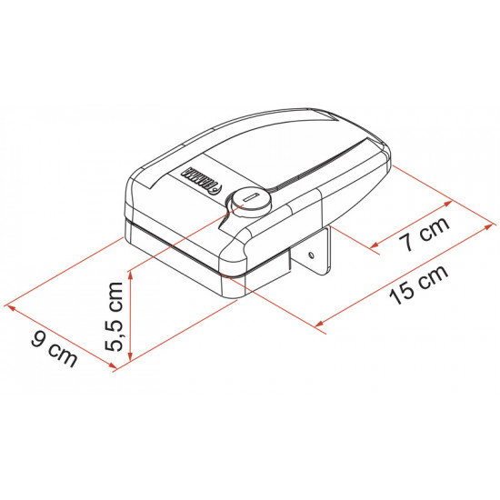 Door Security Safe Door Frame - Black - Set of 3