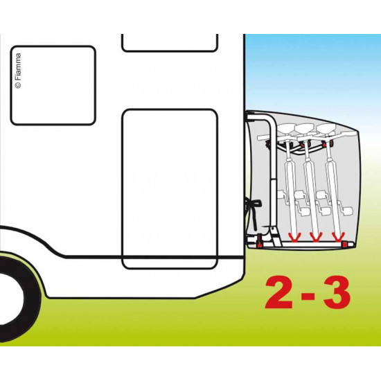 Bike Cover S - For 2 to 3 bicycles