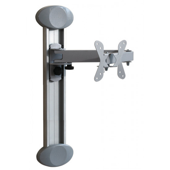 TV wall mount, silver - 990 mm sliding rail