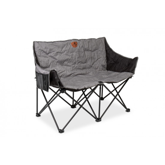 Holiday Travel Folding Sofa for 2 People - Grey Melange