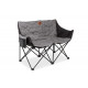 Holiday Travel Folding Sofa for 2 People - Grey Melange