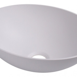 Washbasin - Oval - White
