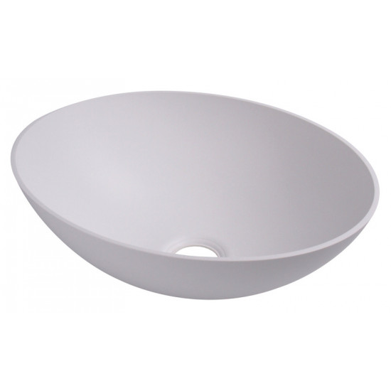 Washbasin - Oval - White