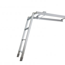 Access ladder for sleeping lofts or bunk beds, extendable ladder