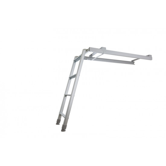 Access ladder for sleeping lofts or bunk beds, extendable ladder
