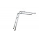Access ladder for sleeping lofts or bunk beds, extendable ladder
