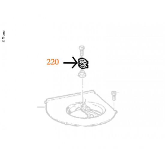 Vibration damper for Trumatic E heaters