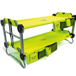 Kids-O-Bunk bunk bed, children's bunk bed, lime green, max. 91kg per bed