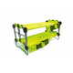 Kids-O-Bunk bunk bed, children's bunk bed, lime green, max. 91kg per bed