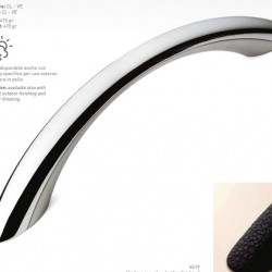 Metal handle in Soft Touch Dark Gray