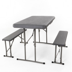 CAMP4 Garnitur EASY - Campingtisch 105x65cm