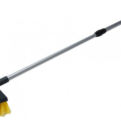 Aluminum telescopic brush - length adjustable from 0.9 to 1.8 m