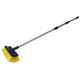 Aluminum telescopic brush - length adjustable from 0.9 to 1.8 m