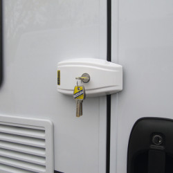 Door Frame Lock - Additional Lock - White