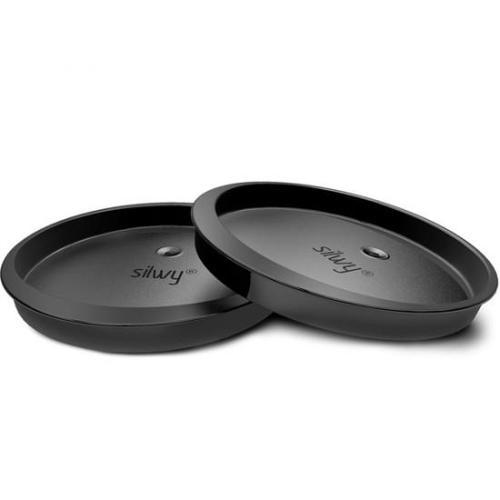 SILWY Lids for Magnetic Drinking Cups, Set of 2