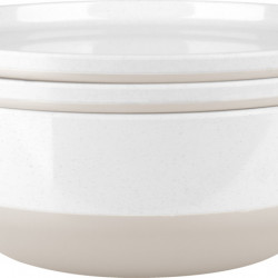 Melamine dinnerware set Odette - 7-piece - For 2 people