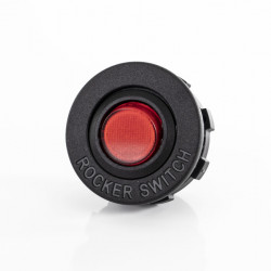 Rocker switch (ON/OFF) with indicator light