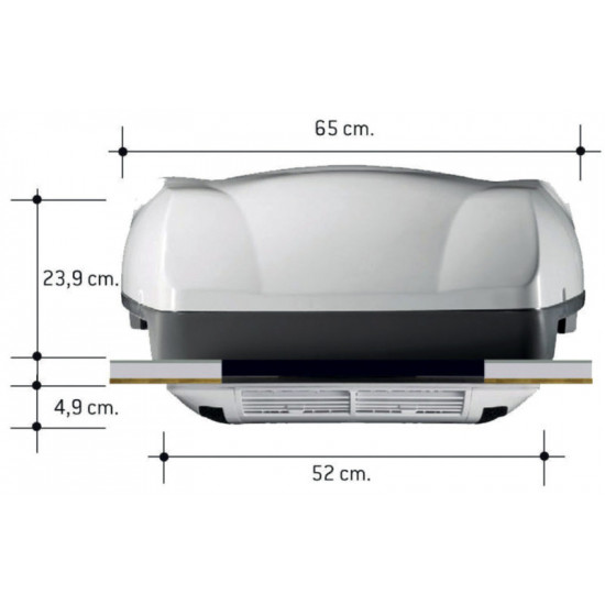 Telair Dualclima 8400H roof air conditioner