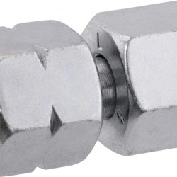 Adapter RST 8 to 1/4" male left-hand thread